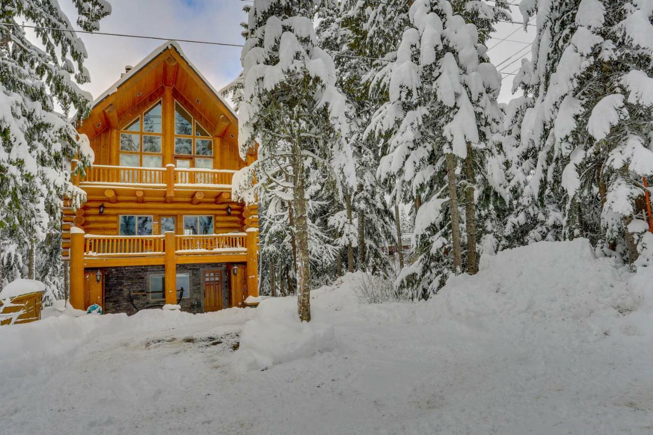 Skiing Bear Chalet กัฟเวิร์นเมนท์แคมป์ ภายนอก รูปภาพ